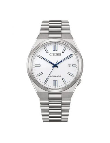 MONTRE CITIZEN AUTOMATIQUE TSUOYSA BLANC NJ0159- 86A pas cheres