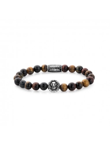 BRACELET REBEL & ROSE WHO’S AFRAID OF THE LION 8MM la livraison gratuite